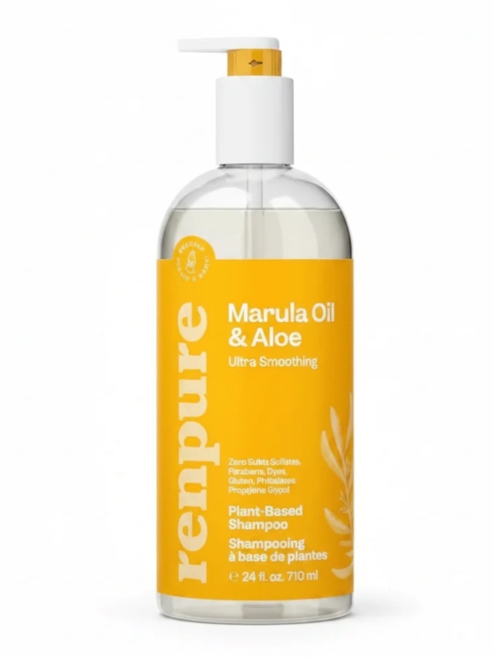 Renpure Marula Oil & Aloe Ultra Smoothing Plant-Based Shampoo NEW